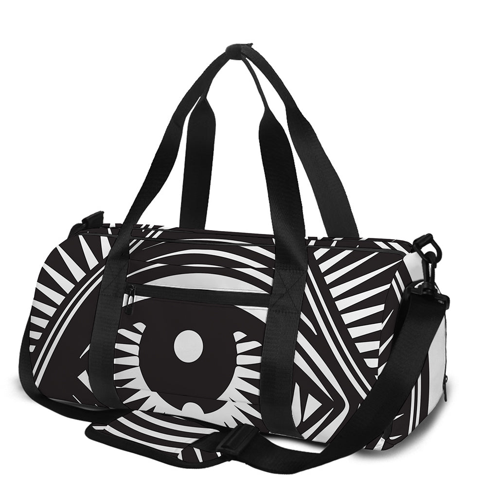 Illuminati Symbol Print Gym Bag