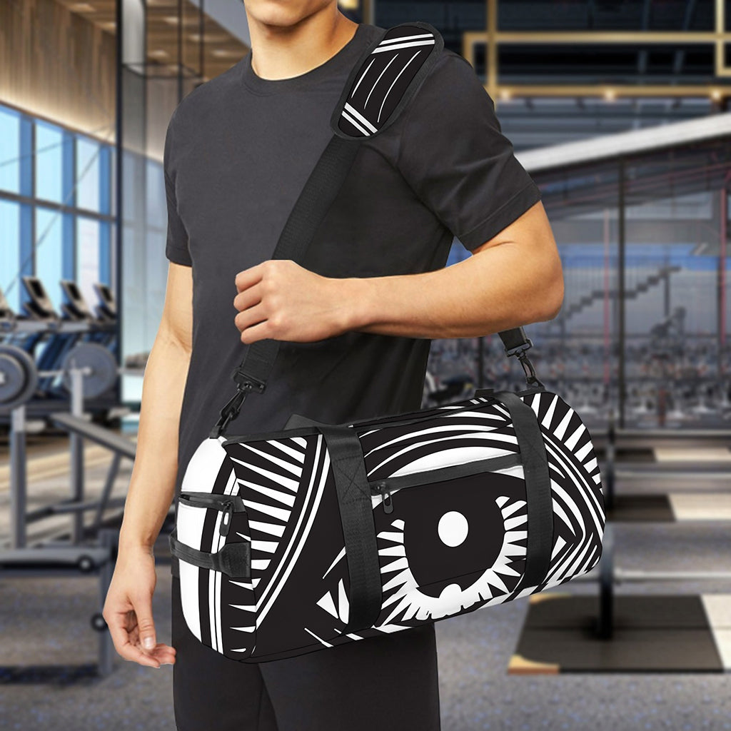 Illuminati Symbol Print Gym Bag