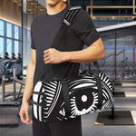 Illuminati Symbol Print Gym Bag
