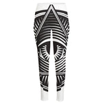 Illuminati Symbol Print High-Waisted Pocket Leggings
