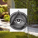 Illuminati Symbol Print House Flag