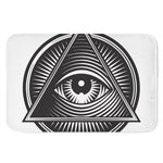 Illuminati Symbol Print Indoor Door Mat