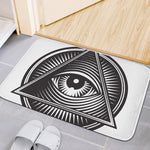 Illuminati Symbol Print Indoor Door Mat
