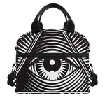 Illuminati Symbol Print Insulated Lunch Bag