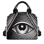 Illuminati Symbol Print Insulated Lunch Bag