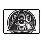 Illuminati Symbol Print Kitchen Mat