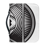 Illuminati Symbol Print Leather Bible Cover