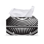 Illuminati Symbol Print Leather Tissue Box Cover