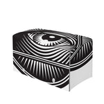 Illuminati Symbol Print Leather Tissue Box Cover