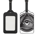Illuminati Symbol Print Luggage Tag