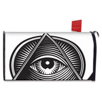 Illuminati Symbol Print Mailbox Cover
