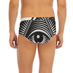 Illuminati Symbol Print Men's Briefs