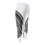 Illuminati Symbol Print Men's Compression Pants