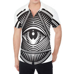 Illuminati Symbol Print Men's Shirt