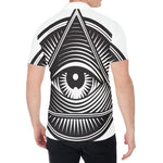 Illuminati Symbol Print Men's Shirt