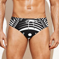 Illuminati Symbol Print Men's Swim Briefs