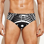 Illuminati Symbol Print Men's Swim Briefs