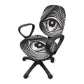 Illuminati Symbol Print Office Chair Cover
