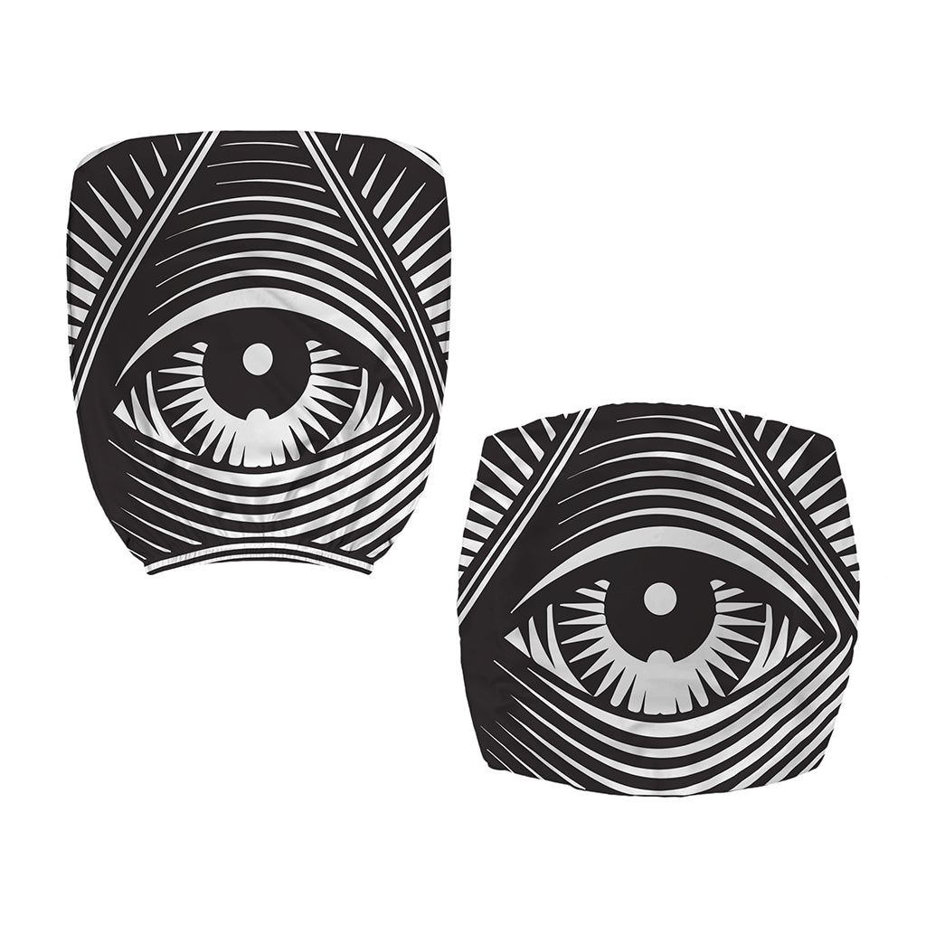Illuminati Symbol Print Office Chair Cover