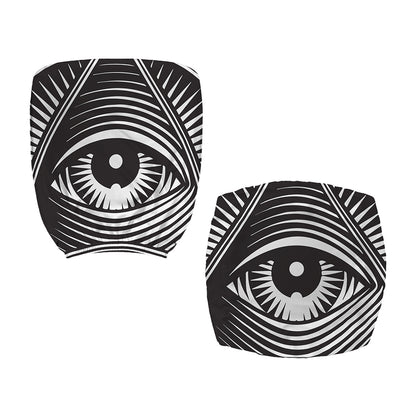 Illuminati Symbol Print Office Chair Cover