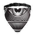 Illuminati Symbol Print Over The Collar Dog Bandana