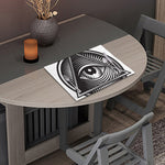 Illuminati Symbol Print Placemat