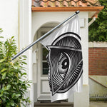 Illuminati Symbol Print Polyester Flag