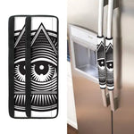 Illuminati Symbol Print Refrigerator Handle Covers