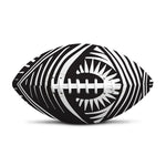 Illuminati Symbol Print Rugby Ball