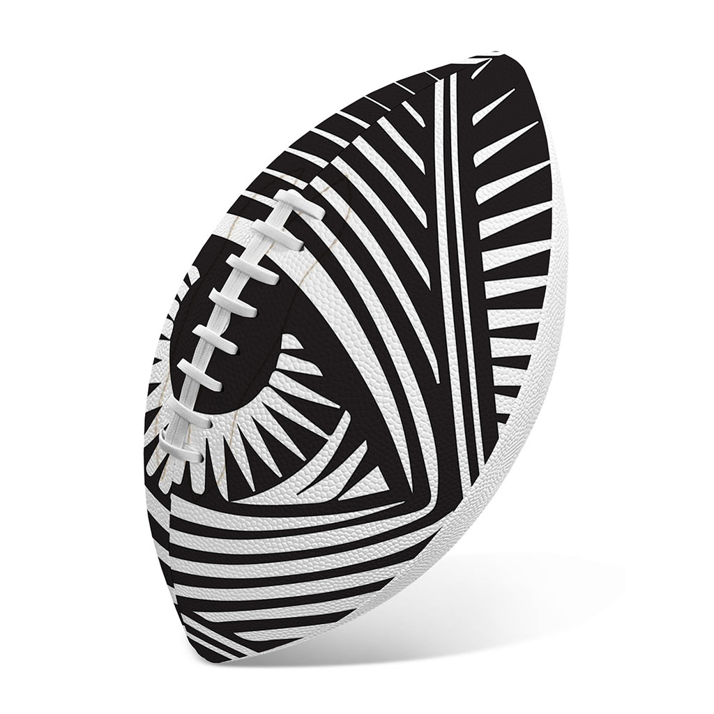 Illuminati Symbol Print Rugby Ball
