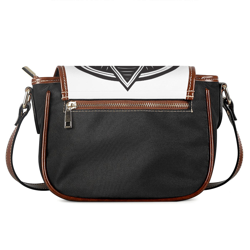 Illuminati Symbol Print Saddle Bag