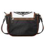 Illuminati Symbol Print Saddle Bag