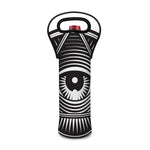 Illuminati Symbol Print Single Neoprene Wine Tote