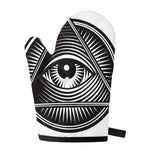 Illuminati Symbol Print Single Oven Mitt