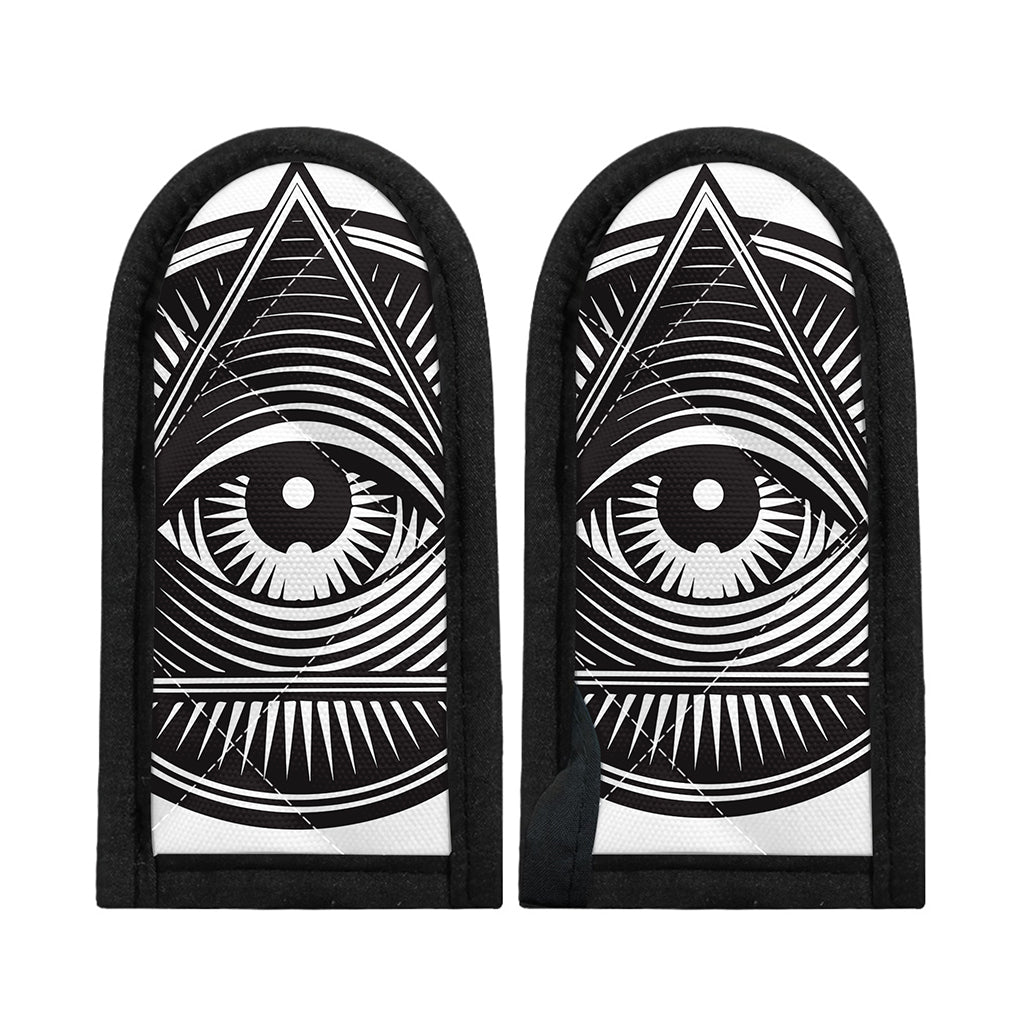 Illuminati Symbol Print Skillet Handle Cover