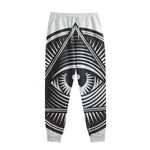 Illuminati Symbol Print Sweatpants