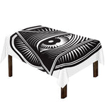 Illuminati Symbol Print Tablecloth