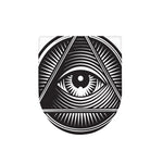 Illuminati Symbol Print Toilet Lid Cover