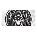 Illuminati Symbol Print Towel
