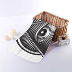 Illuminati Symbol Print Towel