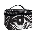 Illuminati Symbol Print Travel Makeup Bag