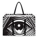 Illuminati Symbol Print Utility Tote Bag
