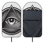 Illuminati Symbol Print Waterproof Car Seat Cover
