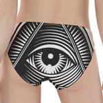 Illuminati Symbol Print Women's Panties