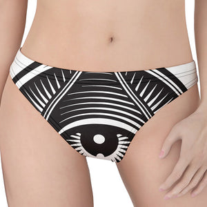 Illuminati Symbol Print Women's Thong