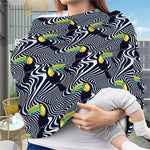 Illusion Toucan Print Baby Seat Cover
