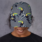 Illusion Toucan Print Baseball Cap