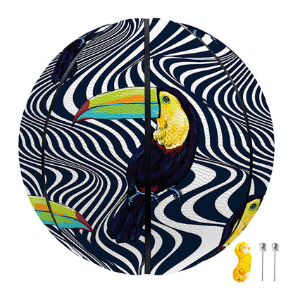 Illusion Toucan Print Basketball
