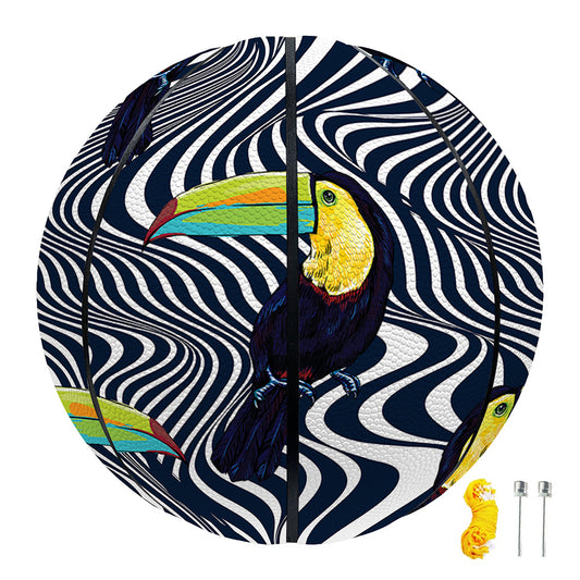 Illusion Toucan Print Basketball