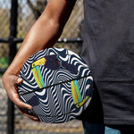 Illusion Toucan Print Basketball